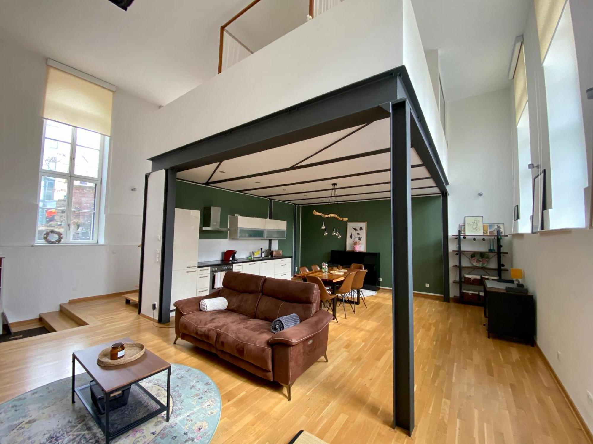 Cityloft Gold - Zentrum / 105Qm / Inkl. Parkplatz / Netflix Leipzig Exteriör bild