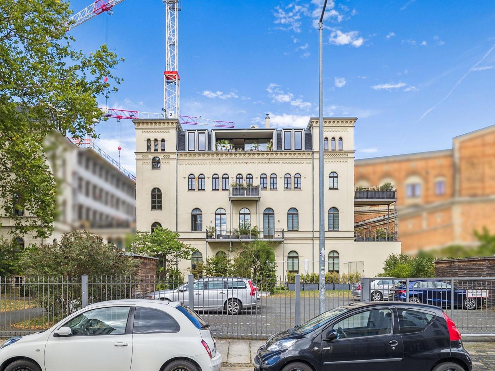 Cityloft Gold - Zentrum / 105Qm / Inkl. Parkplatz / Netflix Leipzig Exteriör bild